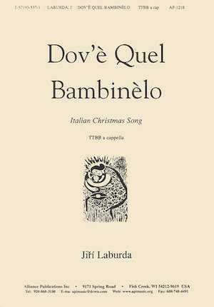 Jiri Laburda: Dov'e Quel Bambinelo