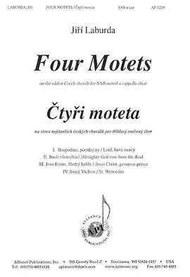 Jirí Laburda: Four Motets on Old Czech Chorales
