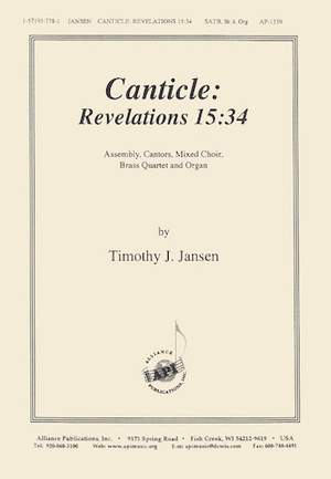 Timothy J. Jansen: Canticle - Revelations 15-34