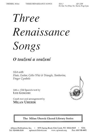 Three Renaissance Songs