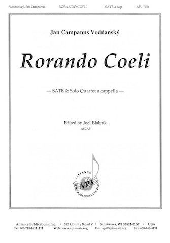 Jan Campanus Vodnansky: Rorando Coeli