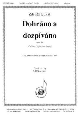Zdenek Lukás: Dohráno A Dozpíváno