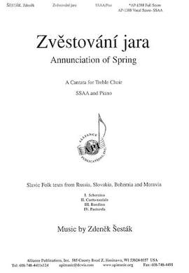 Zdenek Sesták: Zvestování Jara