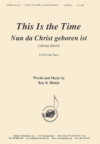 Roy B. Hinkle: This Is the Time