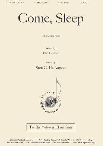 Sten G. Halfvarson: Come, Sleep