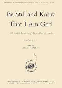 Sten G. Halfvarson: Be Still and Know