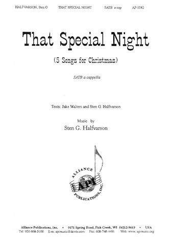 Sten G. Halfvarson: That Special Night