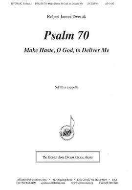 Robert James Dvorak: Psalm 70
