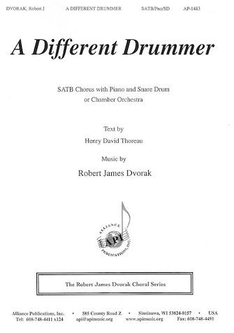 Robert James Dvorak: A Different Drummer