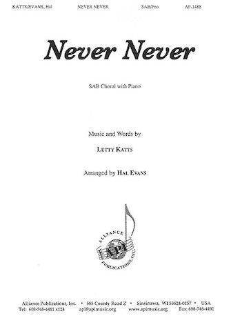 Hal Evans: Never, Never