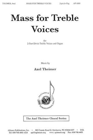 Axel Theimer: Mass for Treble Voices