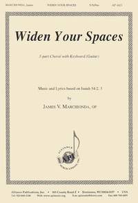 James V. Marchionda: Widen Your Spaces