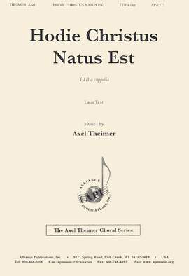 Axel Theimer: Hodie Christus Natus Est