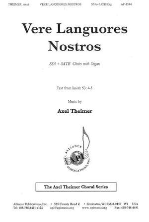 Axel Theimer: Vere Languores Nostros