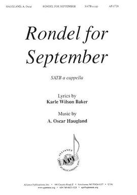 A. Oscar Haugland: Rondel for September