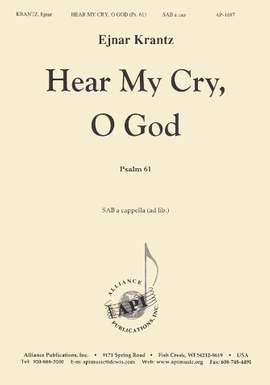 Ejnar Krantz: Hear My Cry, O God