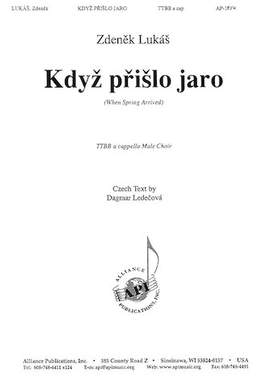 Zdenek Lukás: Kdyz Prislo Jaro