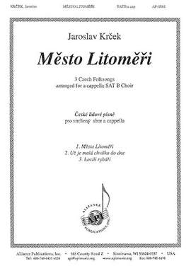 Jaroslav Krcek: Mesto Litomerice (3 Czech Fksgs)