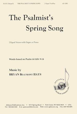 Bryan Beaumont Hays: The Psalmist's Spring Song