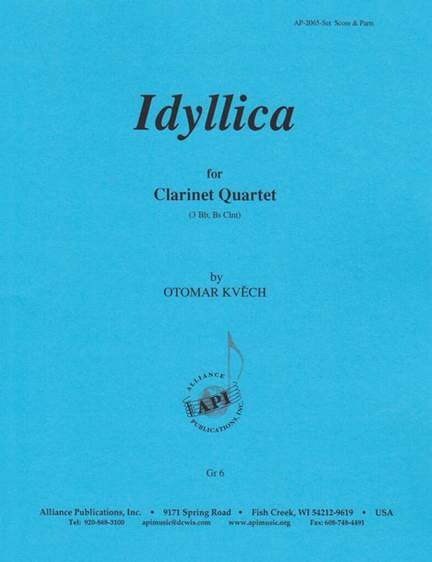 Idyllica For Clarinet Quartet - Set