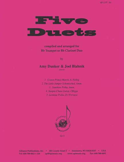 Five Duets For Bb Instr - Cl-trp