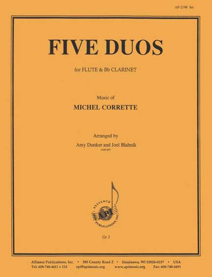 Five Duos - Fl & Bb Clnt