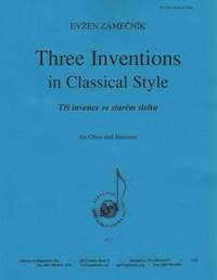 Evzen Zamecnik: Three Inventions in Classical Style