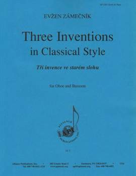 Evzen Zamecnik: Three Inventions in Classical Style
