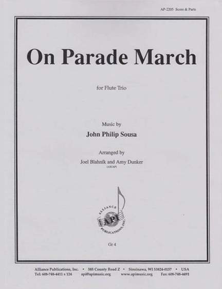 On Parade March - Fl 3