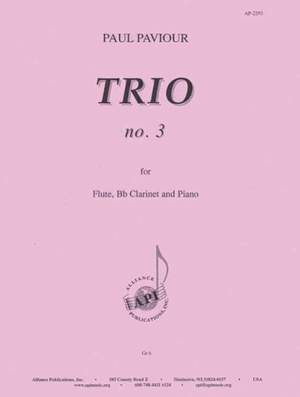 Paul Paviour: Trio No. 3, Op. 9