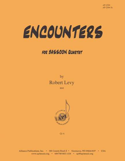 Robert Levy: Encounters for Bassoon Quartet