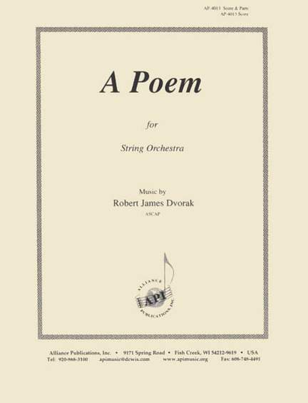 A Poem - Strg Chr - Set