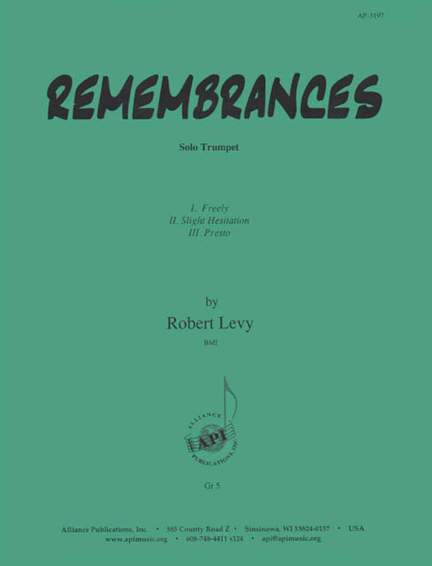 Robert Levy: Remembrances