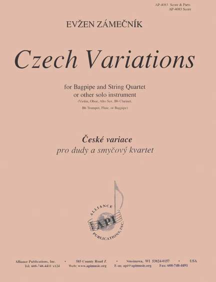Czech Variations - Bagpipe-strg Qt
