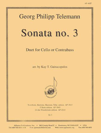 Sonata No. 3 - 2-cbs