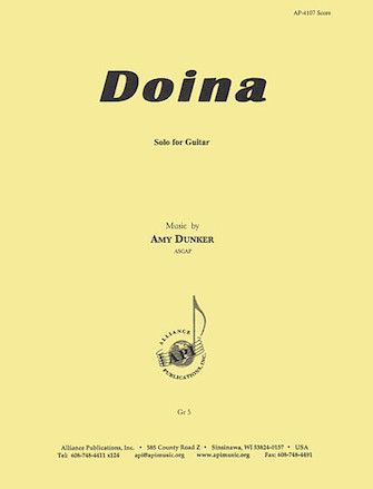Doina - Gtr Solo - Dunker