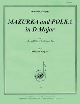Mazurka & Polka In D Major - Vln & Cbs