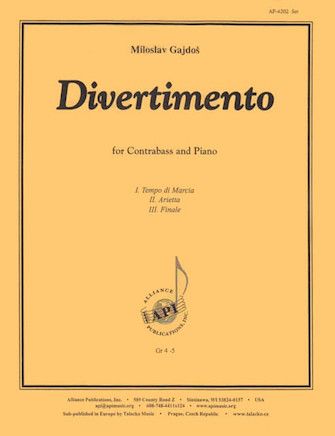 Divertimento For Cbs & Pno