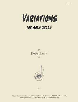 Robert Levy: Variations for Solo Cello