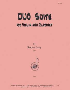Robert Levy: Duo Suite for Violin and Clarinet