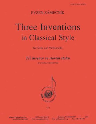 Three Inventions... Vla 2 Or Vc 2