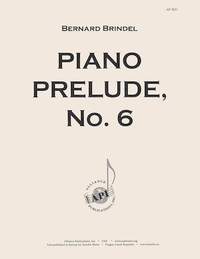Bernard Brindel: Piano Prelude, No. 6