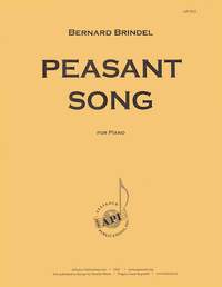 Bernard Brindel: Peasant Song for Piano