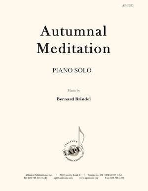 Bernard Brindel: Autumnal Meditation
