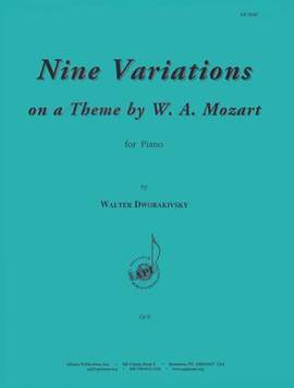 Walter Dworakivsky: Nine Variations on a Theme by W.A. Mozart