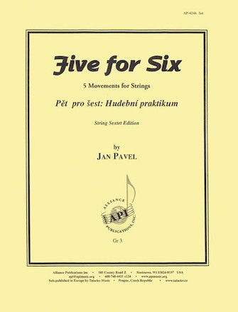 Five For Six: Music Study For Strings - Pavel