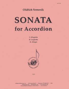 Oldrich Semerák: Sonata for Accordion