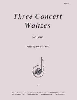 Lee Burswold: Three Concert Waltzes