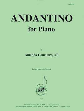 Amanda Courtaux: Andantino for Piano