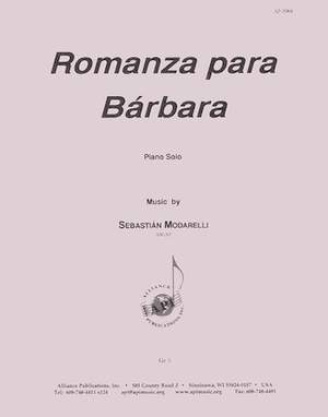 Sebastian Modarelli: Romanza Para Bárbara